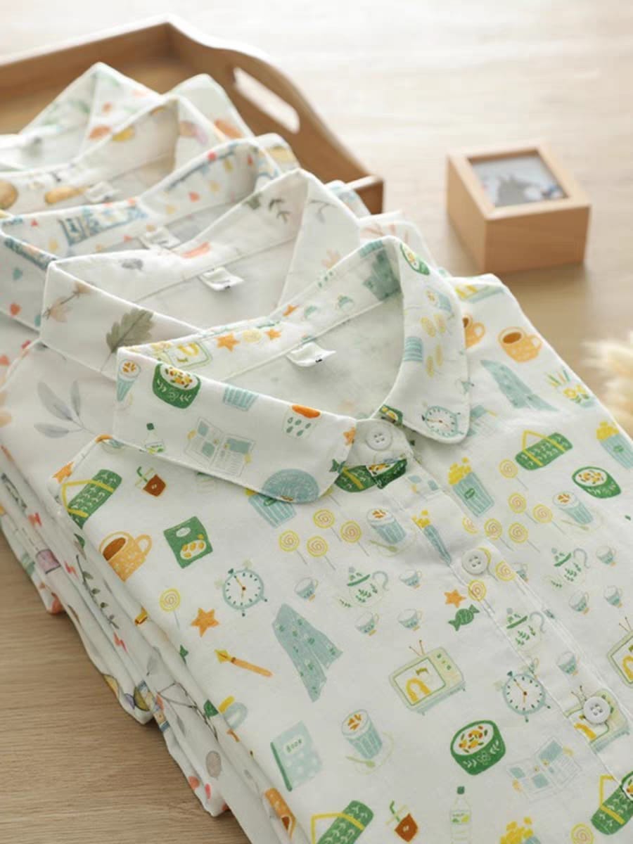Men's Printed Shirt Regular Fit Full Sleeve Shirts - Goamen