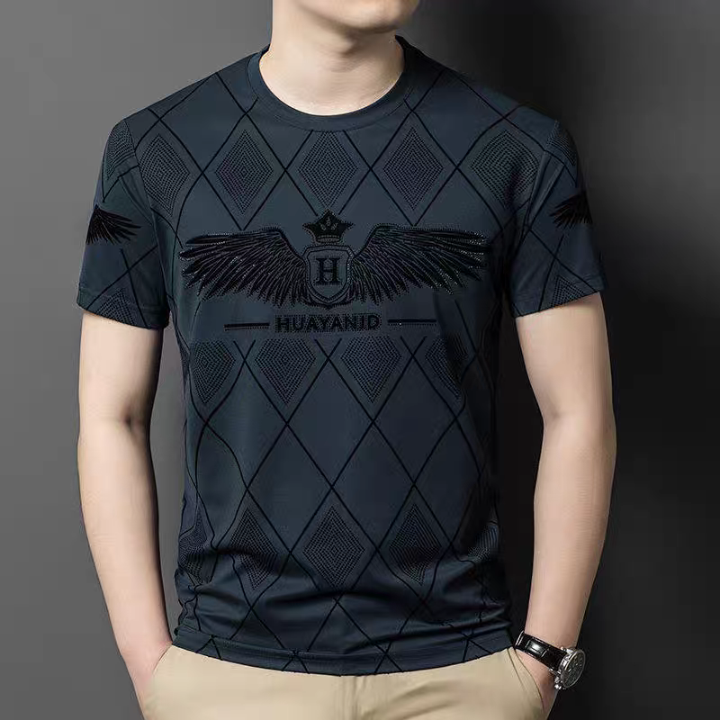 Royal Crest Embellished Printed T-Shirt