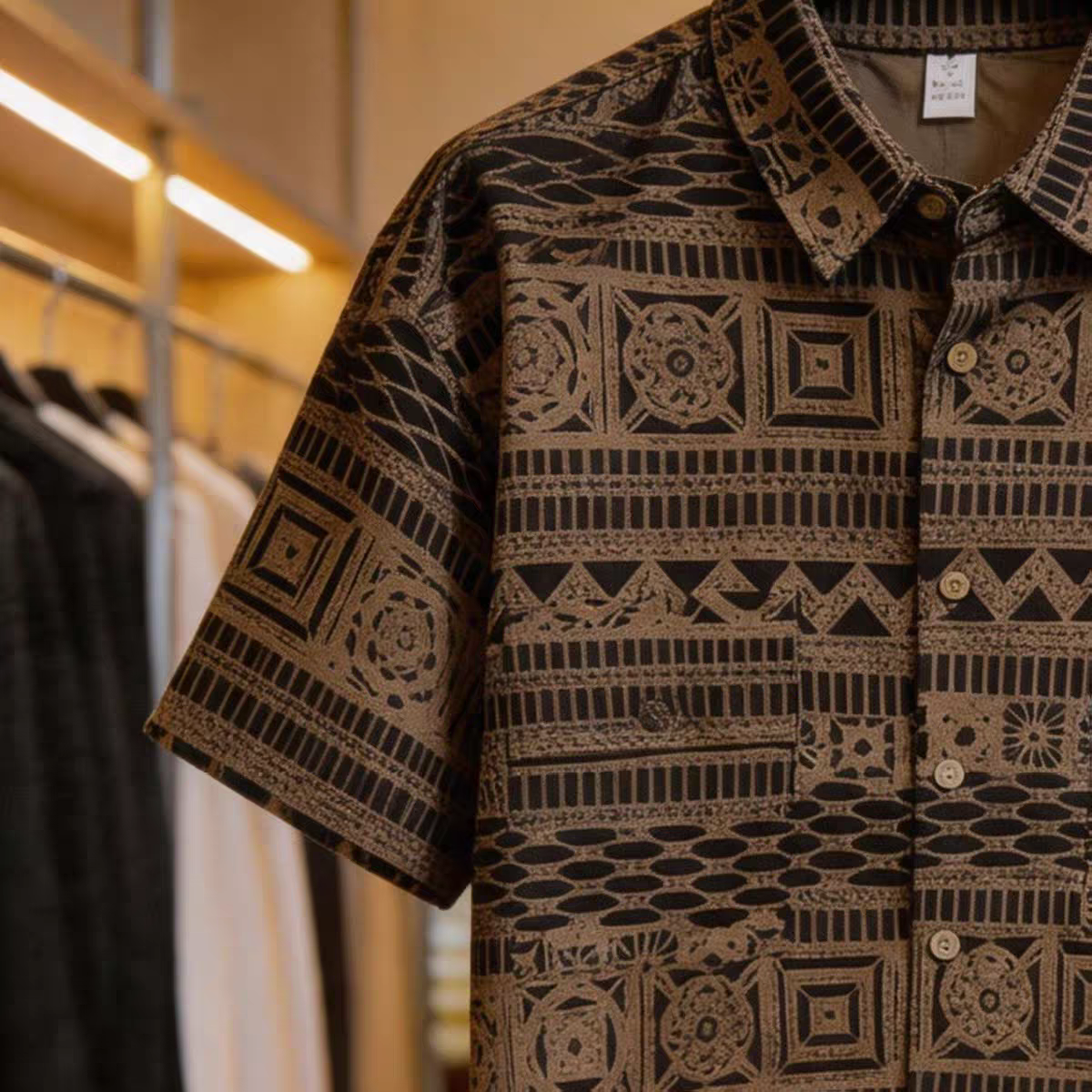 Goamen Tribal Heritage Printed Half Sleeve Shirt