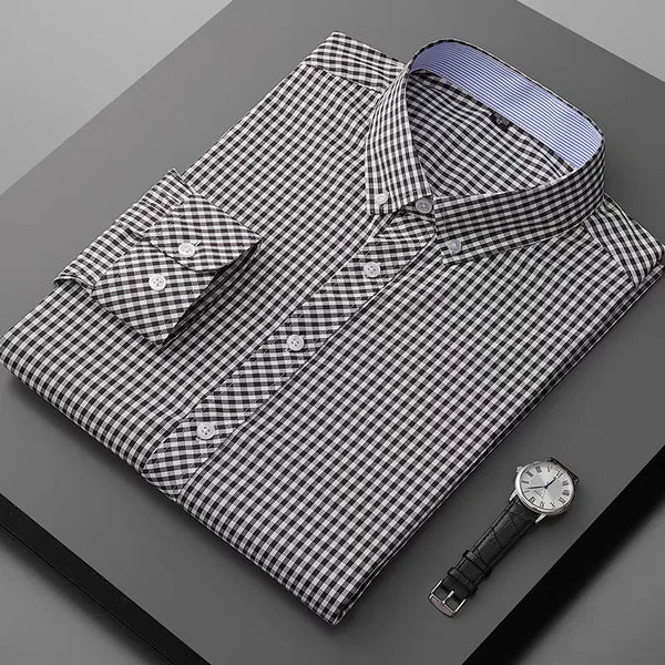 Men's Checked Full Sleeve Shirt - Goamen