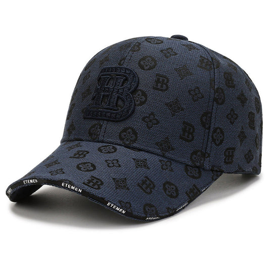 Unisex Burberry Printed Caps - Goamen