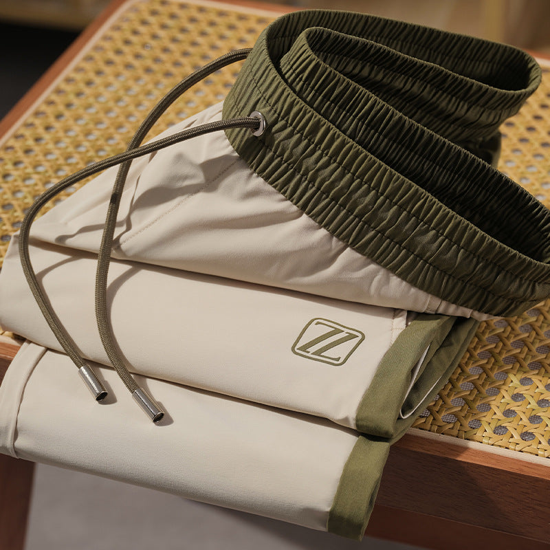 Goamen Beige & Olive Joggers – Premium Comfort & Style