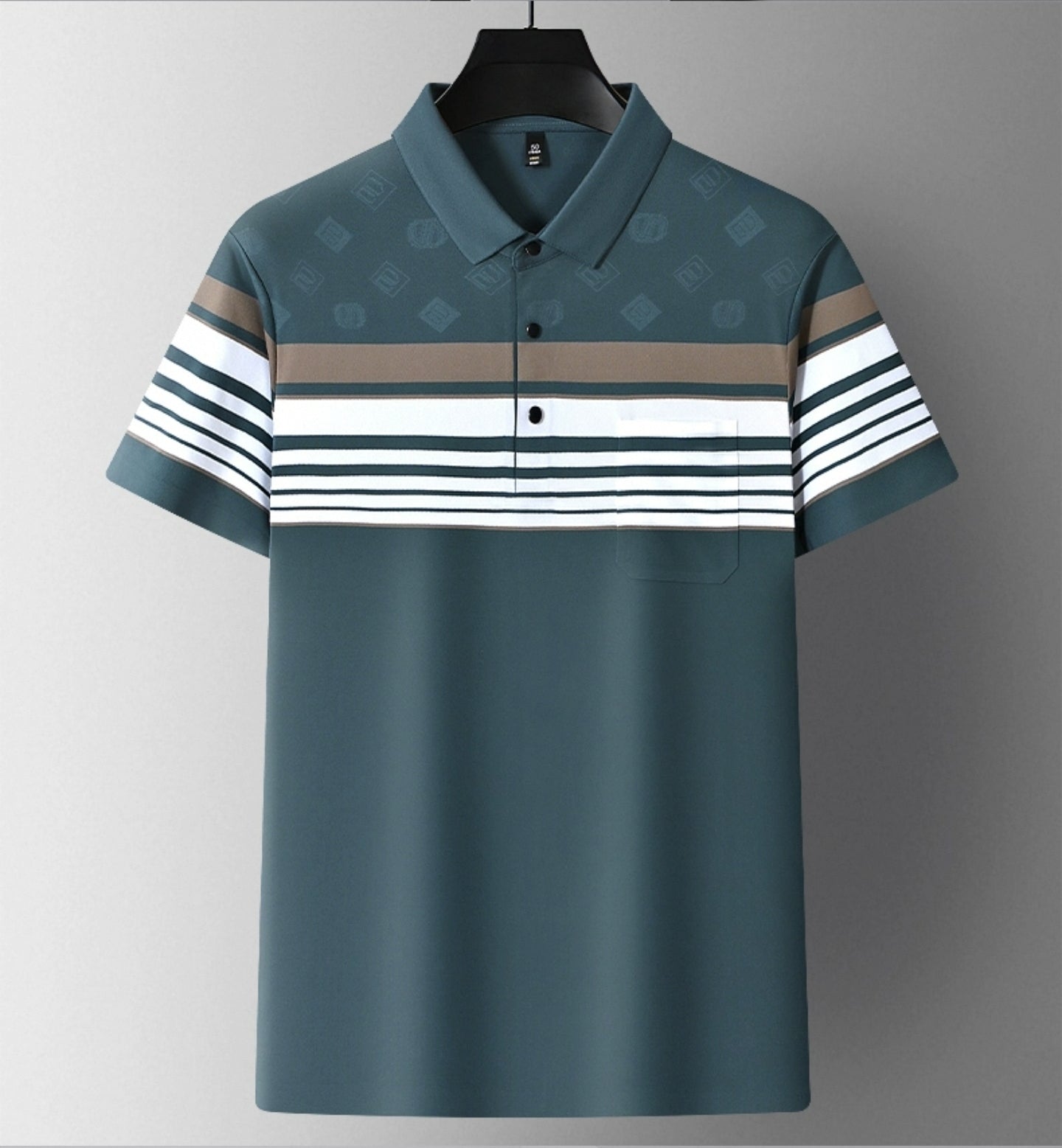 Men's Green Imported Regular Fit Half Sleeve T-Shirt - Goamen