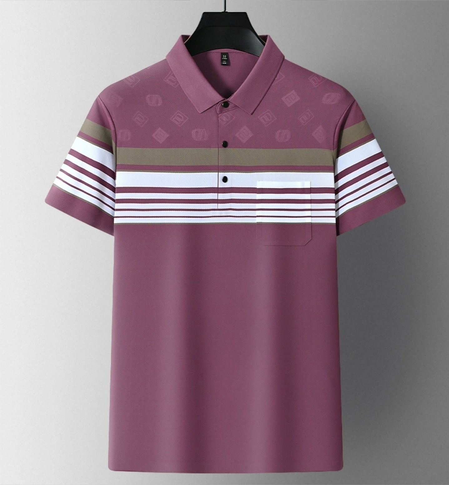 Men's Pink Imported Regular Fit Half Sleeve T-Shirt - Goamen