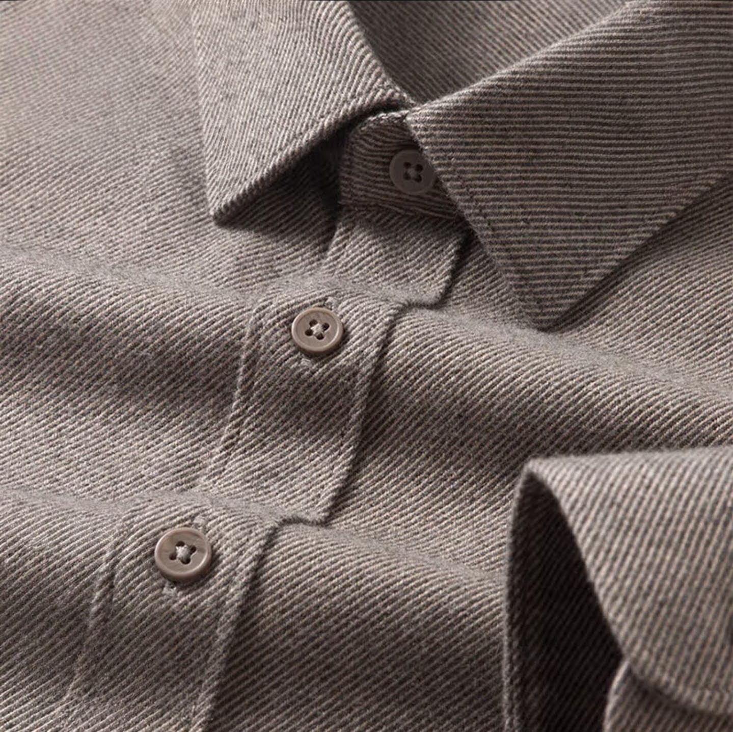 Men's Brown Brushing Regular Fit Full Sleeve Shirt - Goamen