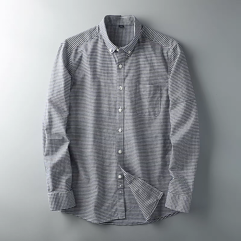 Men's Black Full Sleeve Shirt - Goamen