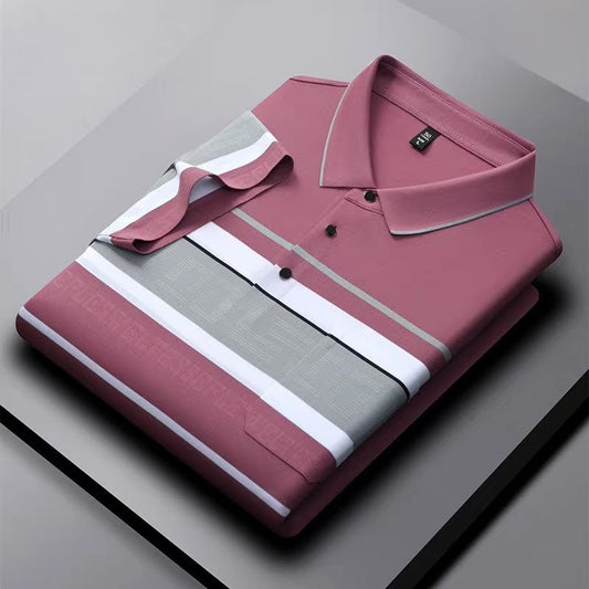 Men's Pink Regular Fit Half Sleeve T-Shirt - Goamen