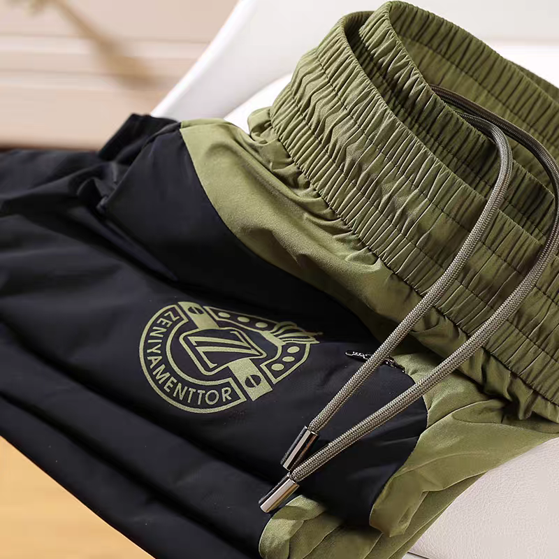 Goamen Premium Joggers – Black & Olive Edition