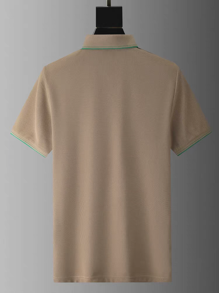 Goamen Dune Edge Polo T-Shirt – Beige