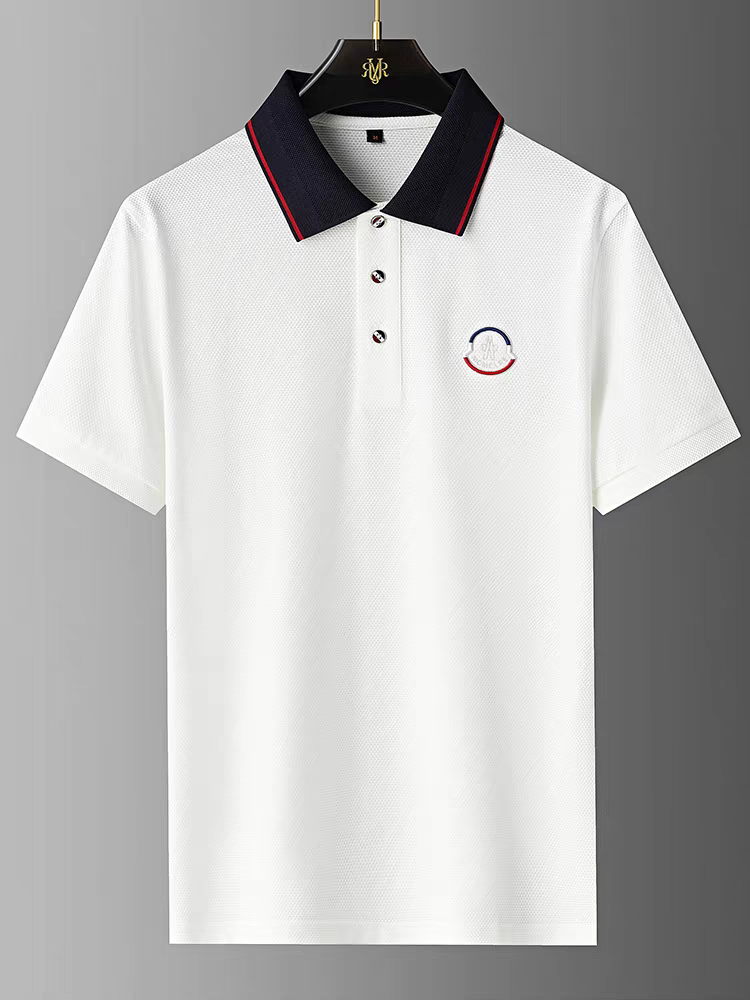 Goamen Riviera Crest Polo – White