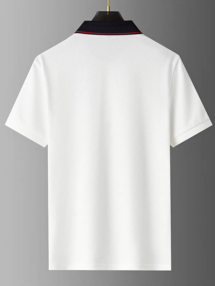 Goamen Riviera Crest Polo – White