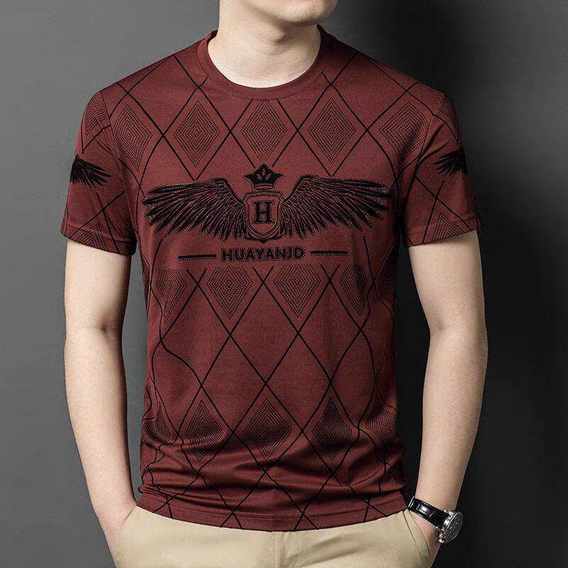 Royal Crest Embellished Printed T-Shirt