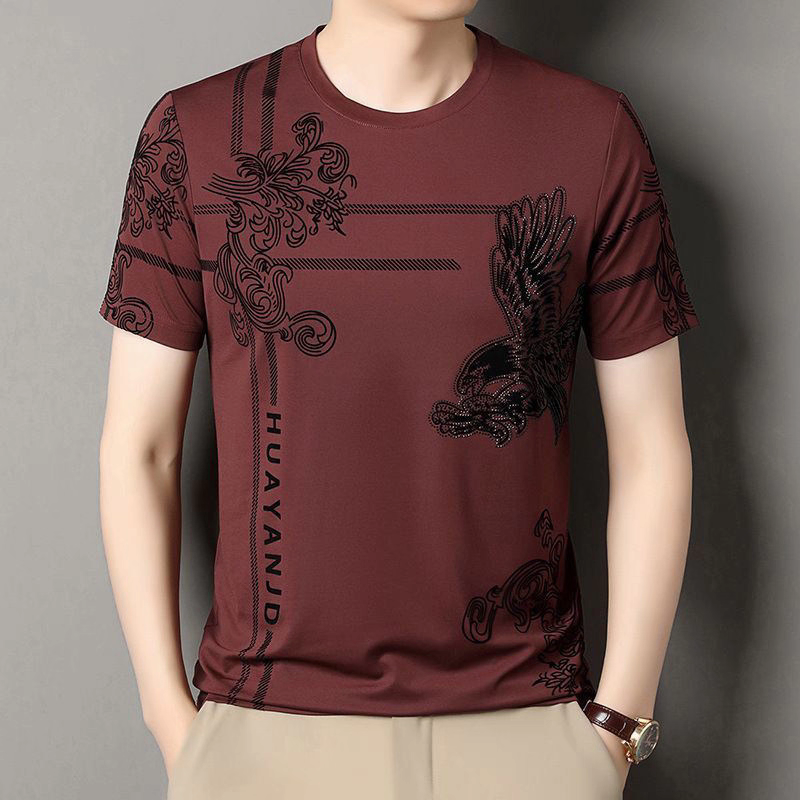 Majestic Eagle Embellished T-Shirt