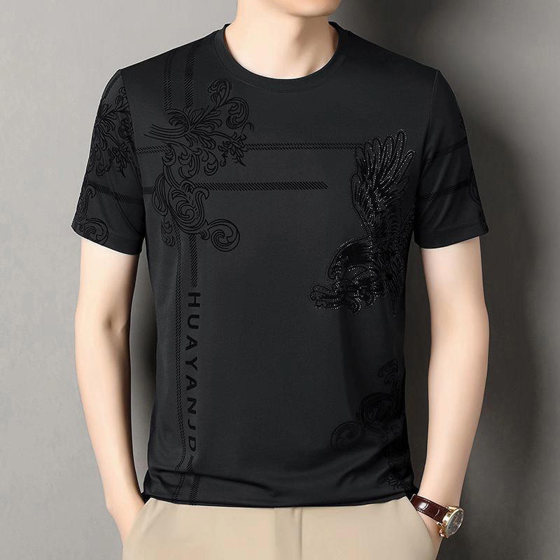 Majestic Eagle Embellished T-Shirt