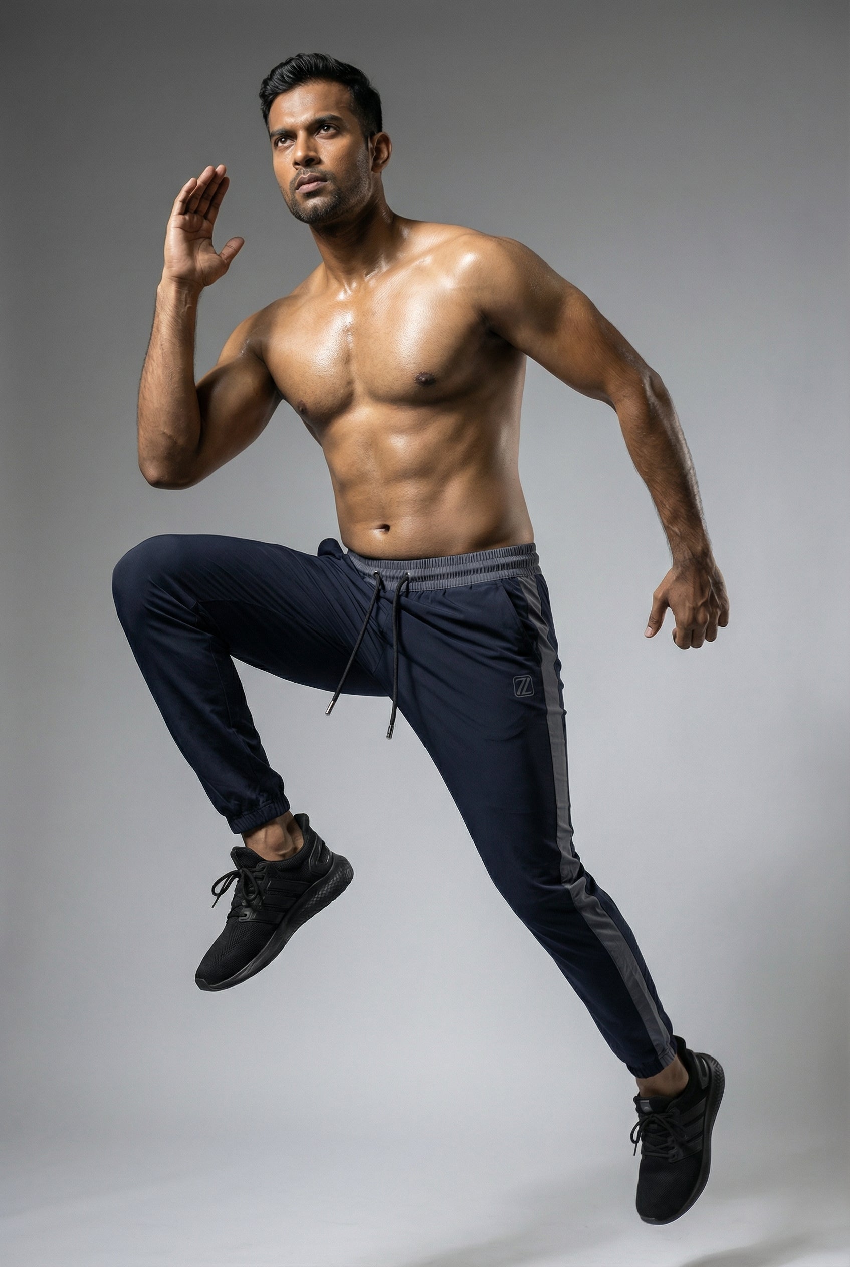Goamen Navy Performance Joggers – Style Meets Comfort